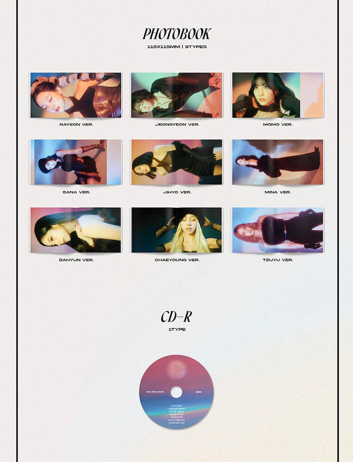 TWICE - READY TO BE (Digipack Ver.)