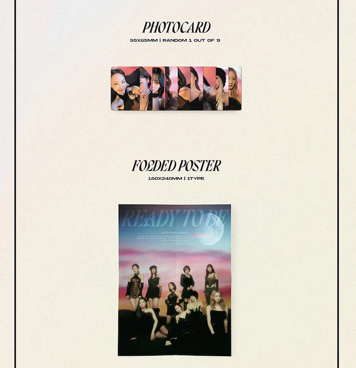 TWICE - READY TO BE (Digipack Ver.)