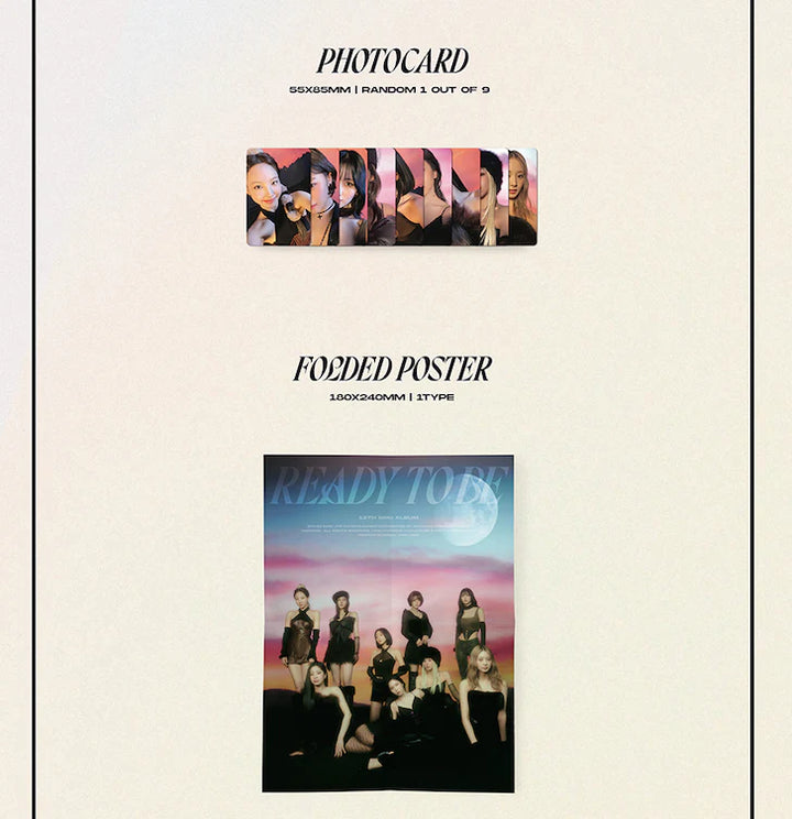 TWICE - READY TO BE (Digipack Ver.)