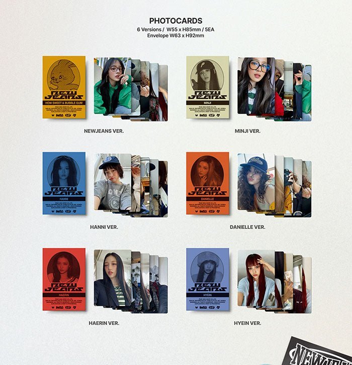 NewJeans - How Sweet (Standard Ver.) SET + WeVerse Gifts - Seoul-Mate