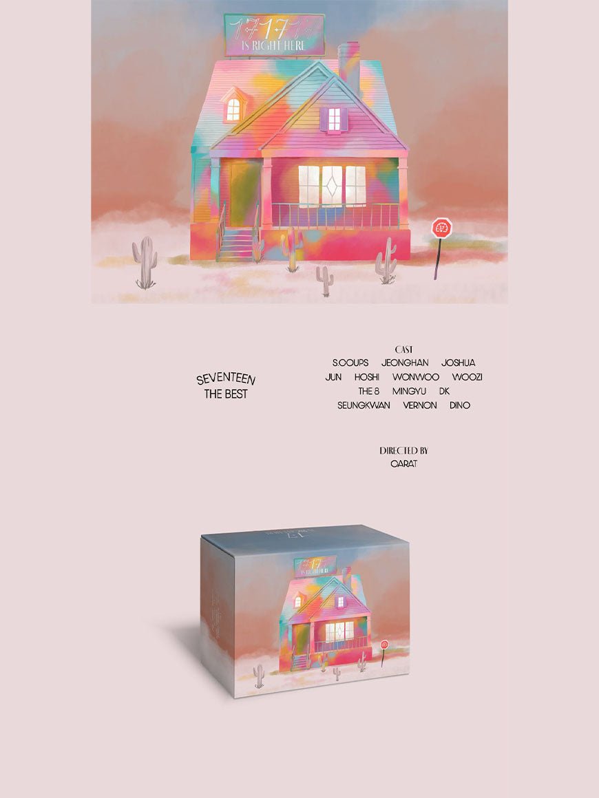 SEVENTEEN - 17 IS RIGHT HERE - Best Album (Deluxe Ver.) - Seoul - Mate