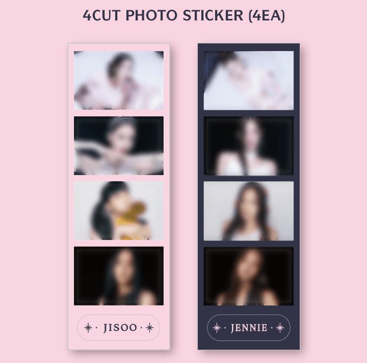 Blackpink - 4-CUT Photo Set + Sticker - Seoul-Mate