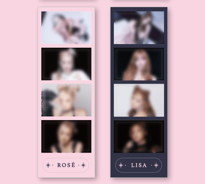 Blackpink - 4-CUT Photo Set + Sticker - Seoul-Mate