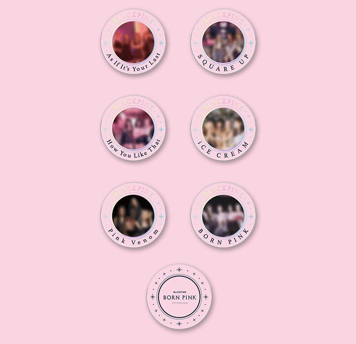 Blackpink - Circle Photocard Set - Seoul-Mate