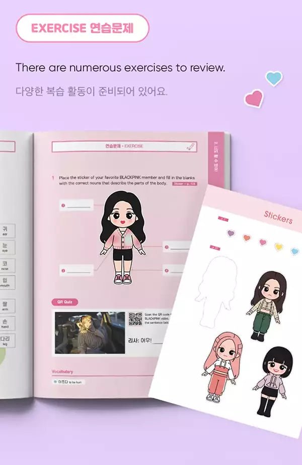 BLACKPINK IN YOUR KOREAN - Koreanisch Lern-Set - Seoul-Mate