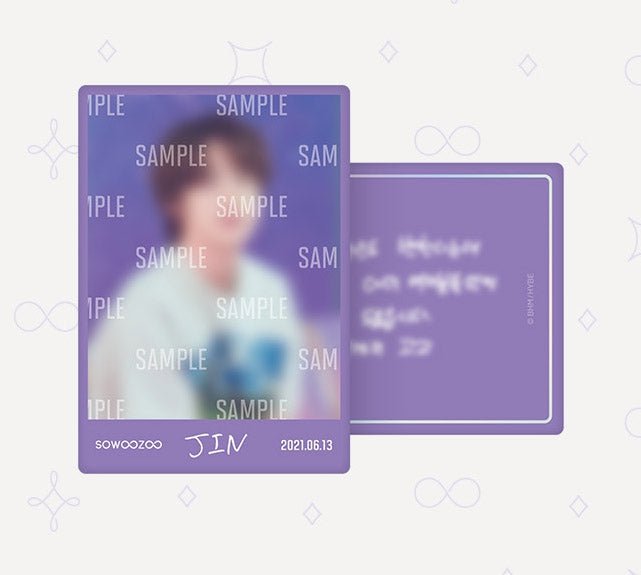 BTS - 2021 MUSTER SOWOOZOO Fotokarte - Seoul-Mate