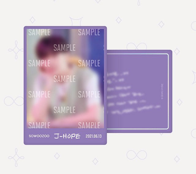 BTS - 2021 MUSTER SOWOOZOO Fotokarte - Seoul-Mate