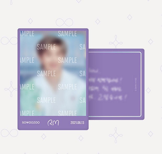 BTS - 2021 MUSTER SOWOOZOO Fotokarte - Seoul-Mate
