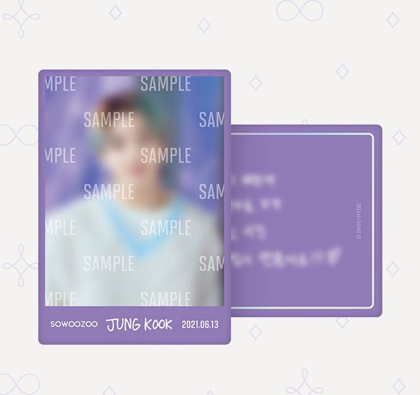 BTS - 2021 MUSTER SOWOOZOO Fotokarte - Seoul-Mate
