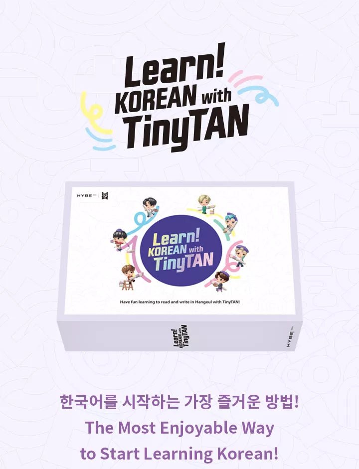 BTS - Learn! Korean with TinyTan (Bücher-Set + MotiPen) - Seoul-Mate