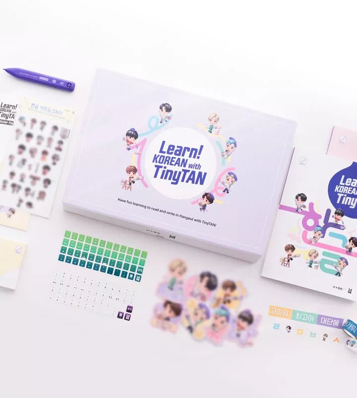 BTS - Learn! Korean with TinyTan (Bücher-Set + MotiPen) - Seoul-Mate