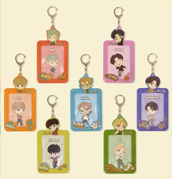 BTS - TinyTan Dynamite Photocard Key Holder
