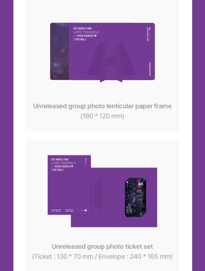 BTS - World Tour 'Love Yourself: Speak Yourself' The Final (Blu-Ray)