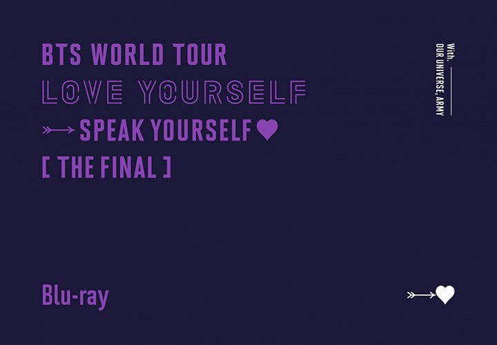 BTS - World Tour 'Love Yourself: Speak Yourself' The Final (Blu-Ray)