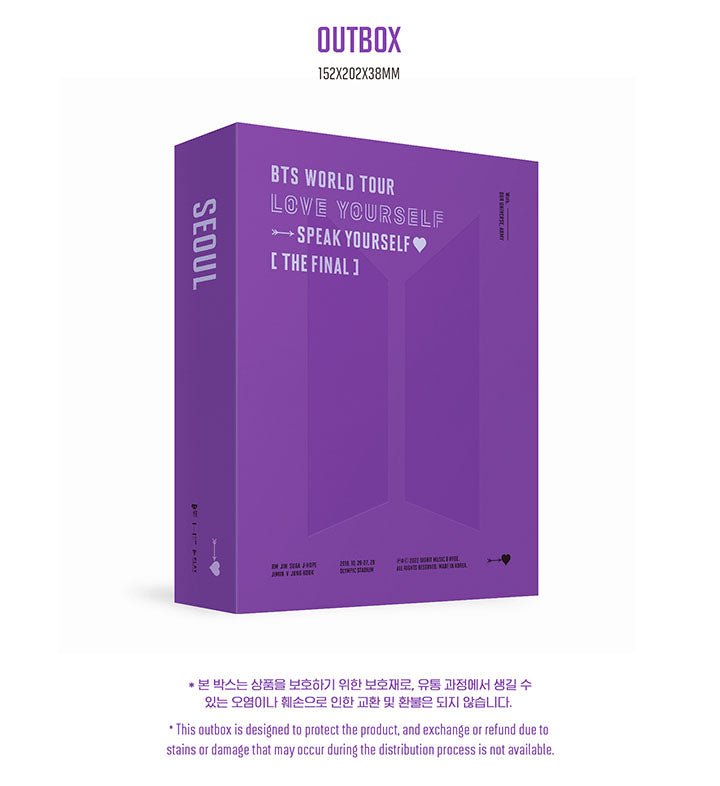 BTS - World Tour 'Love Yourself: Speak Yourself' The Final (Digital Code)