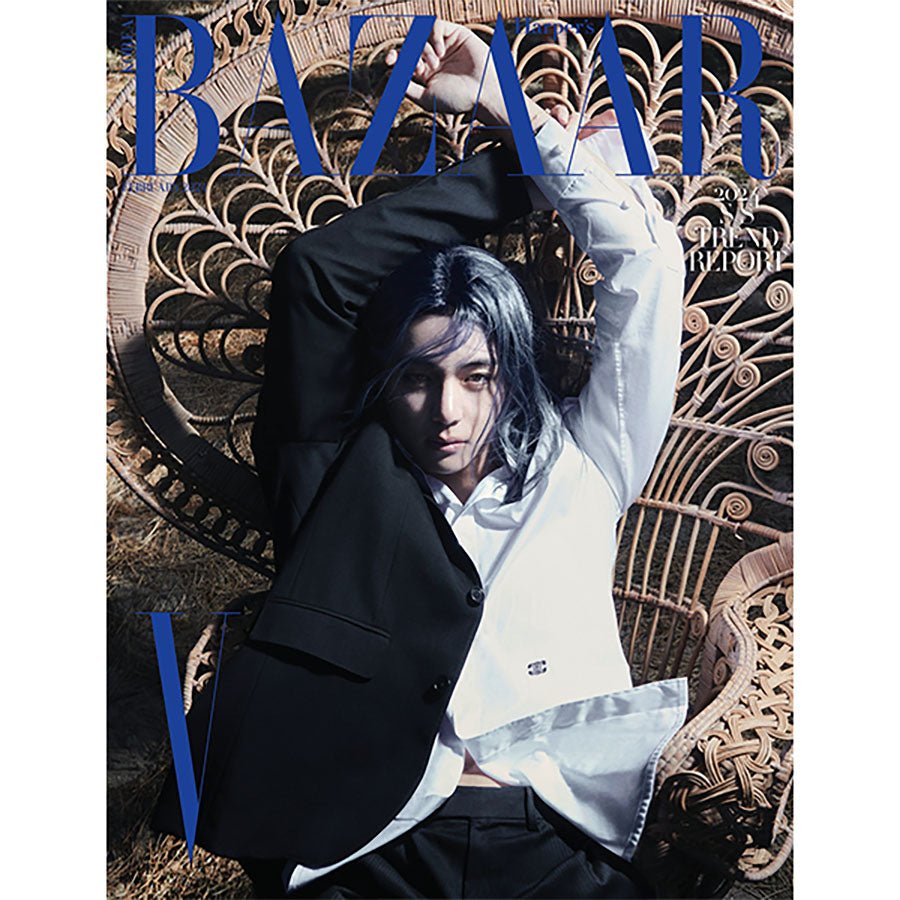 BTS x Harper's Bazaar - V Cover (Ausgabe 02/24) - Seoul-Mate