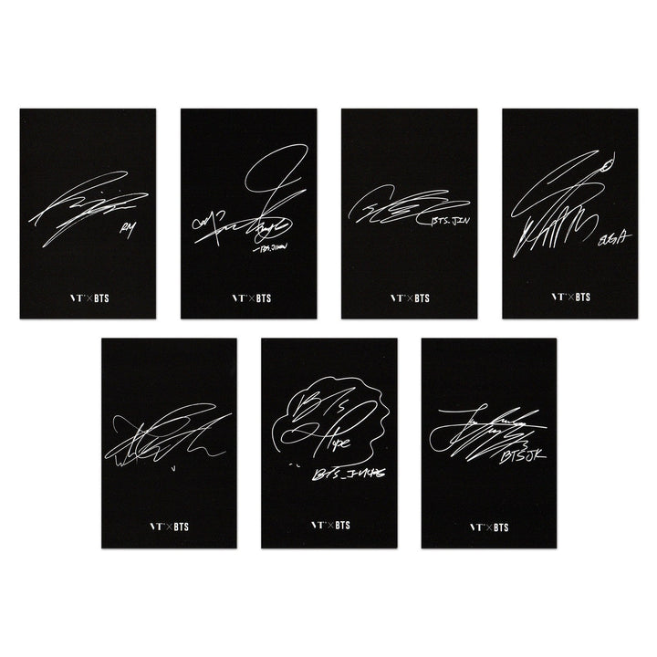 BTS x VT - Member Fotokarte