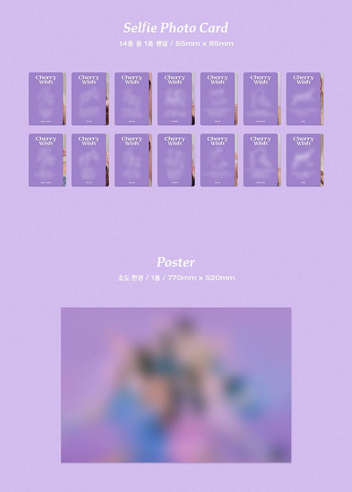 Cherry Bullet - Cherry Wish (2nd Mini-Album)#version_dazzle-ver