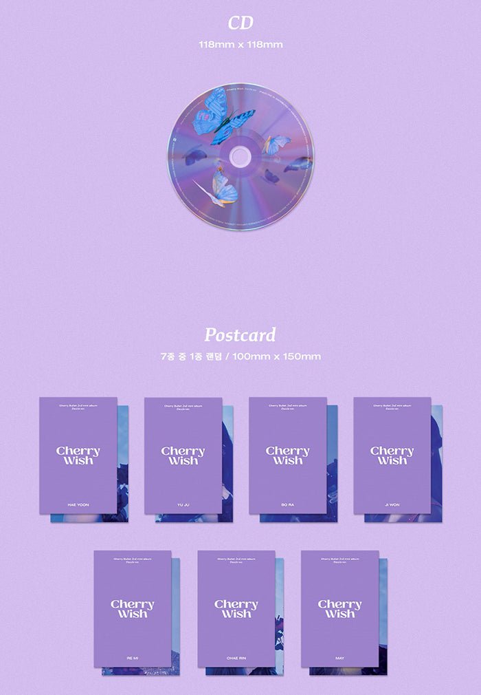 Cherry Bullet - Cherry Wish (2nd Mini-Album)#version_dazzle-ver
