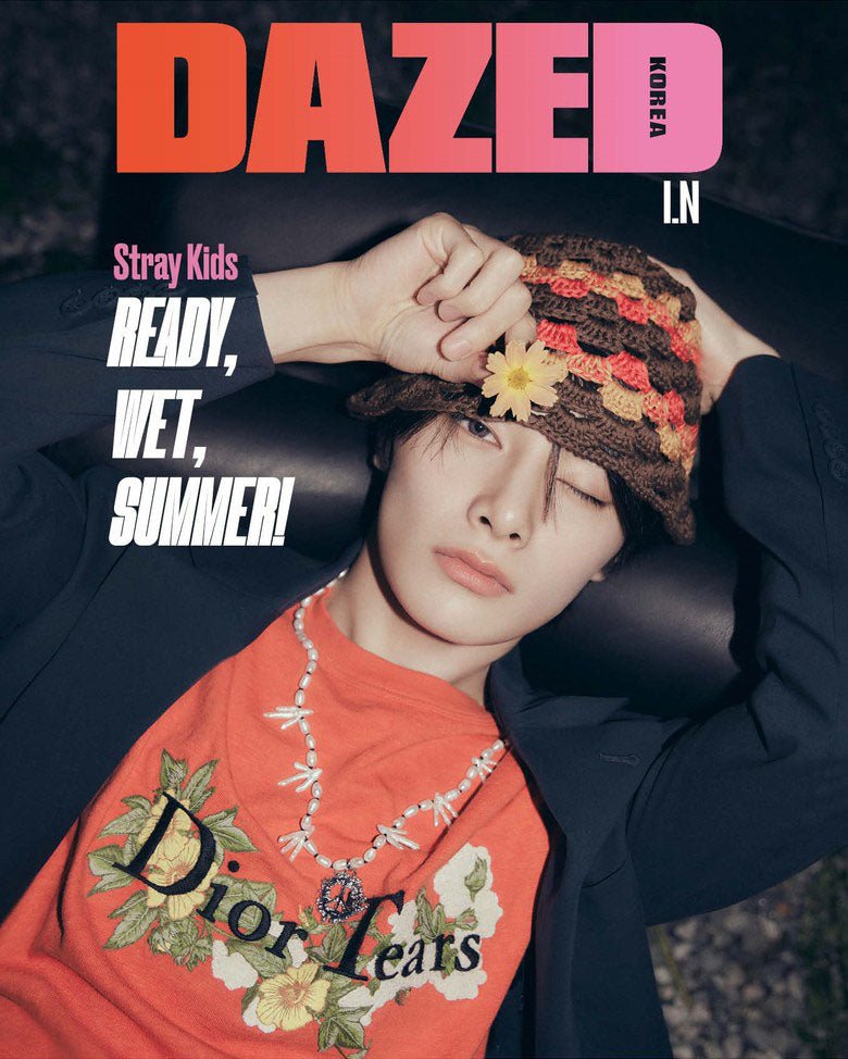 Dazed & Confused Korea Zeitschrift 07.2023: Stray Kids Cover - Seoul-Mate