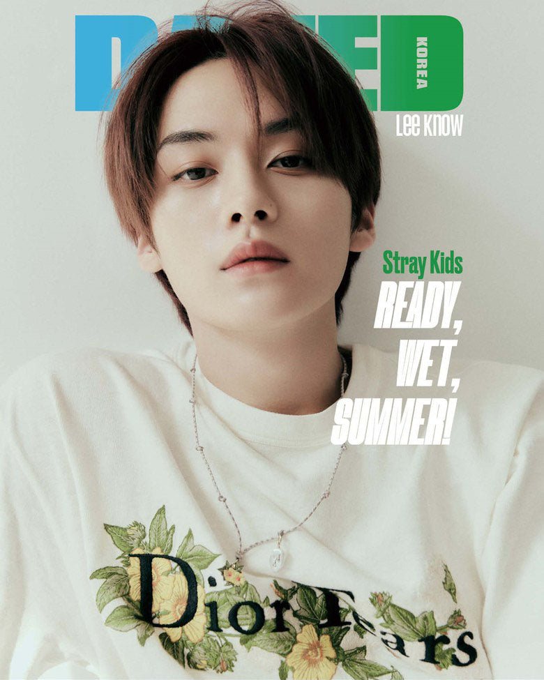Dazed & Confused Korea Zeitschrift 07.2023: Stray Kids Cover - Seoul-Mate