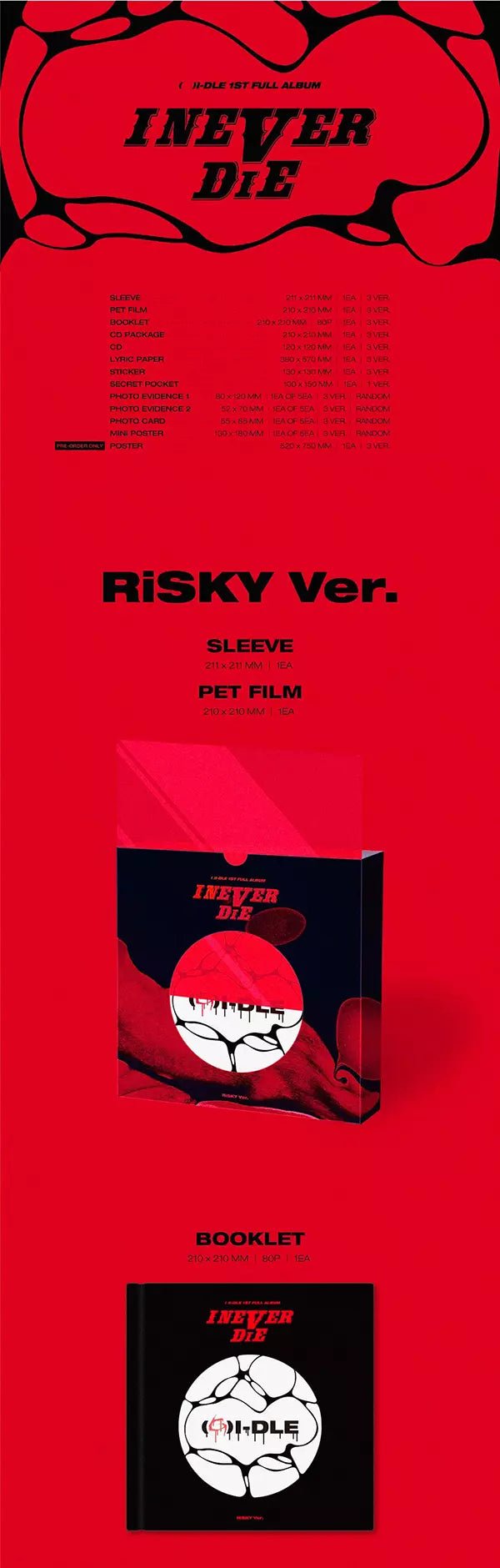 (G)I-DLE - I NEVER DIE (1st Full Album) - Seoul-Mate