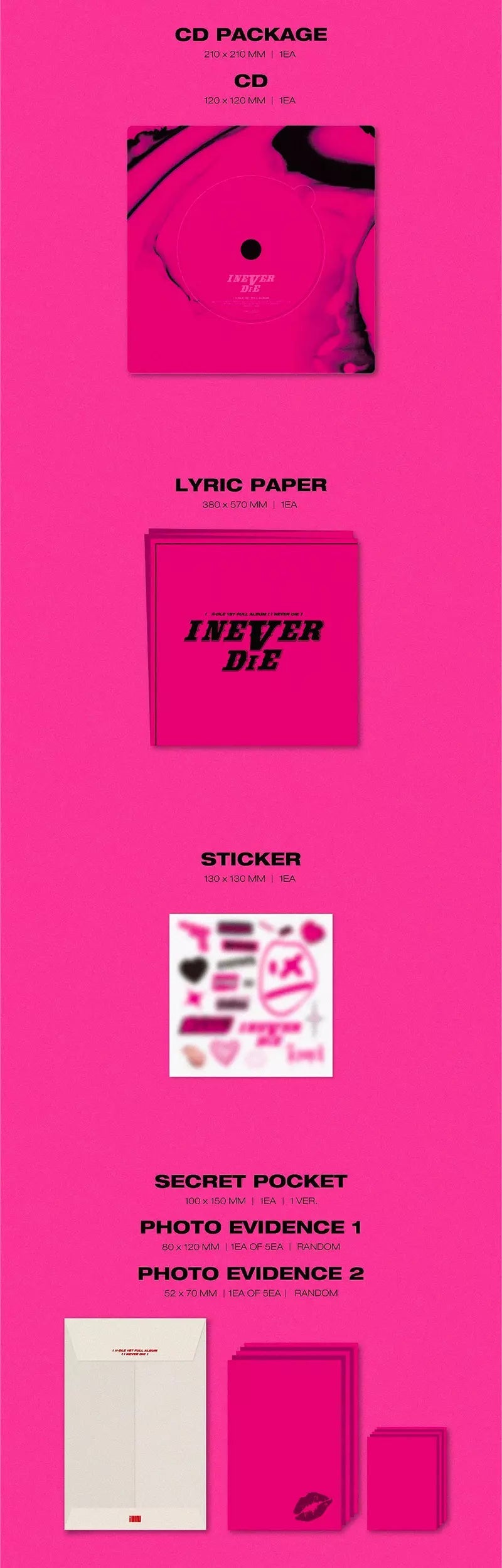 (G)I-DLE - I NEVER DIE (1st Full Album) - Seoul-Mate