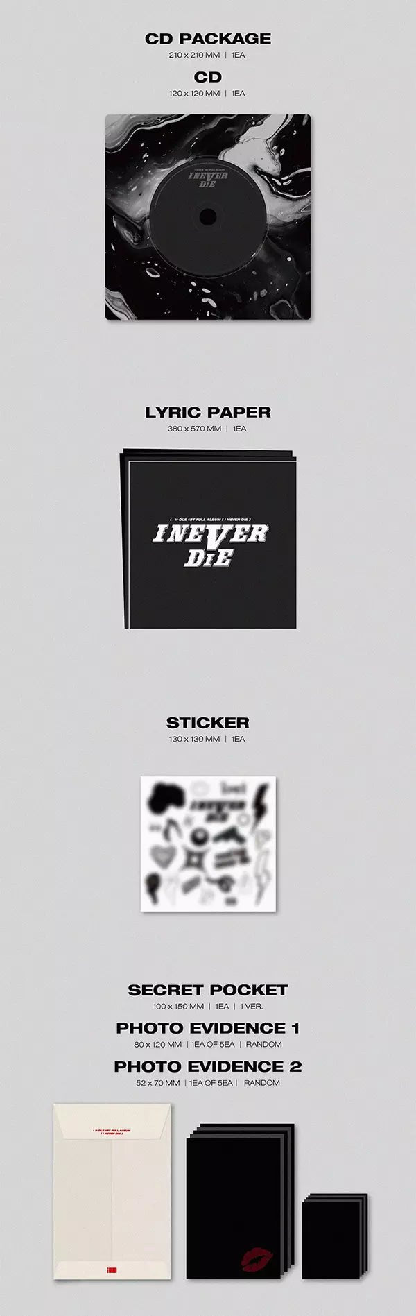 (G)I-DLE - I NEVER DIE (1st Full Album) - Seoul-Mate