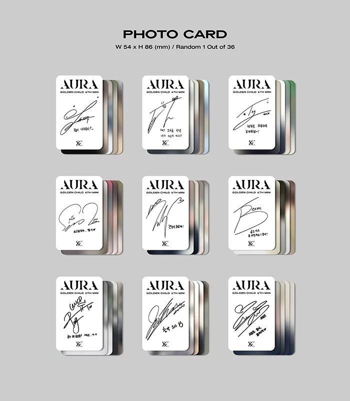 GOLDEN CHILD - AURA Photobook Ver. (6th Mini-Album)