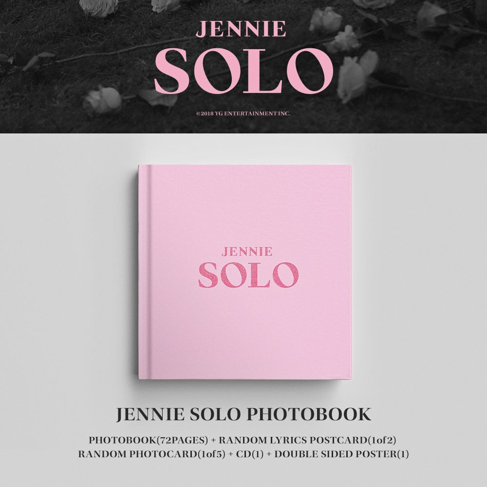 JENNIE (BLACKPINK) - SOLO (1st Single-Album) - Seoul-Mate