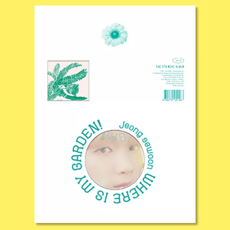 JEONG SE WOON - Where is my Garden! (5th Mini-Album) Version 3