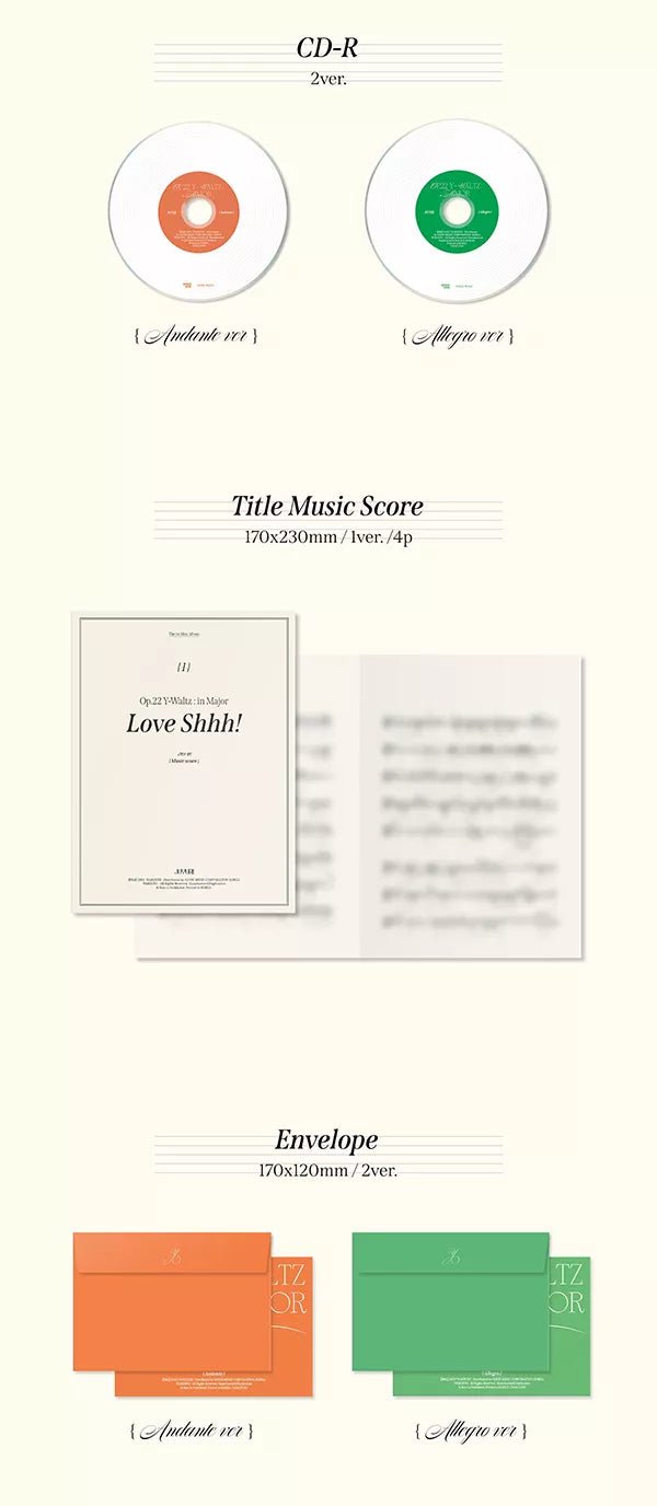 JOYURI - Op. 22 Y-Waltz: in Major (1st Mini-Album)
