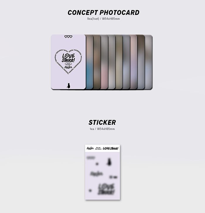 Kep1er - LOVESTRUCK! (4th Mini-Album) Platform Ver. - Seoul-Mate