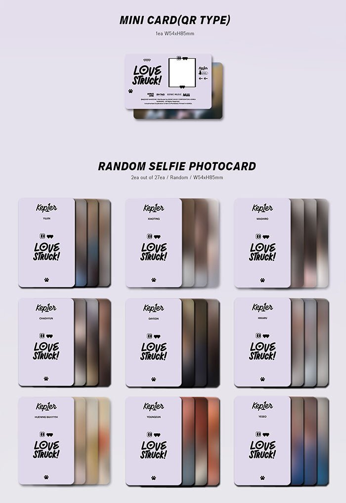 Kep1er - LOVESTRUCK! (4th Mini-Album) Platform Ver. - Seoul-Mate
