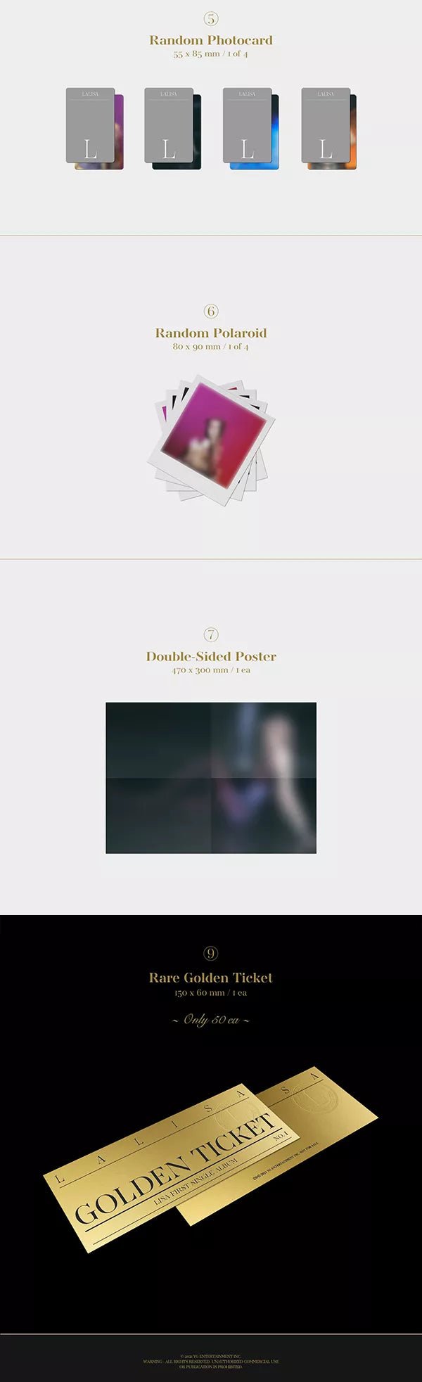 Lisa - LALISA (1st Single Album) - Seoul-Mate