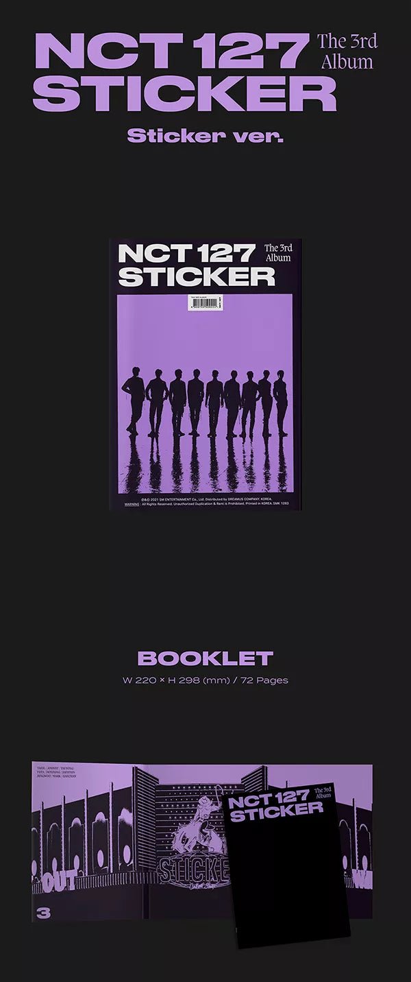 NCT 127 - STICKER (3rd Studio-Album) - Seoul-Mate