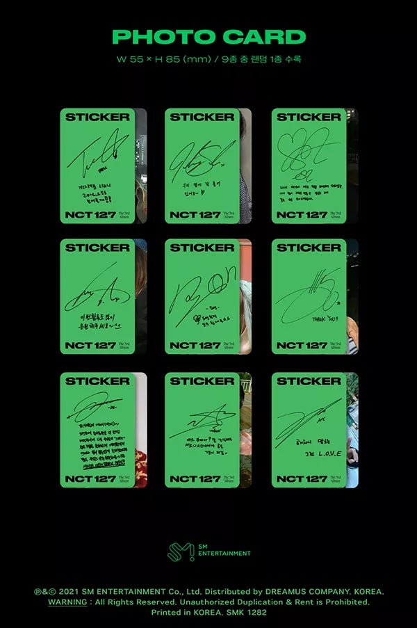 NCT 127 - STICKER (3rd Studio-Album) - Seoul-Mate