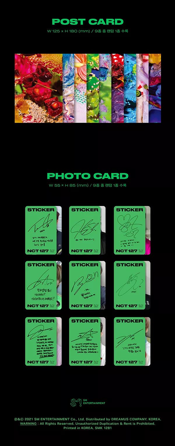 NCT 127 - STICKER (3rd Studio-Album) - Seoul-Mate