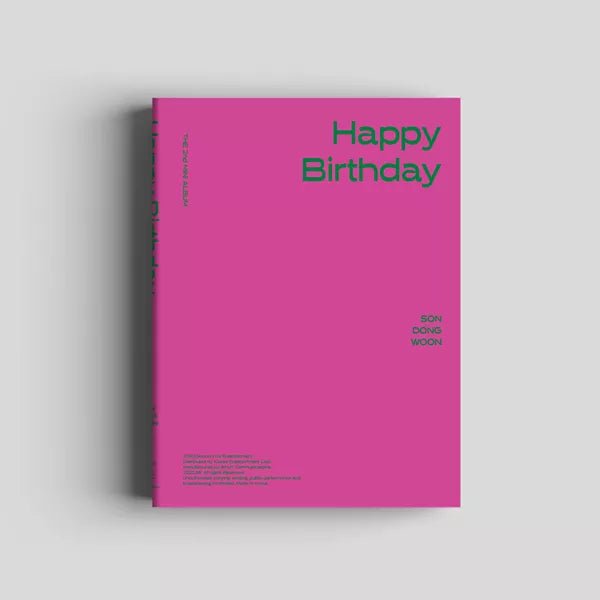 Son Dong Woon - Happy Birthday (2nd Mini-Album) Cloud Version