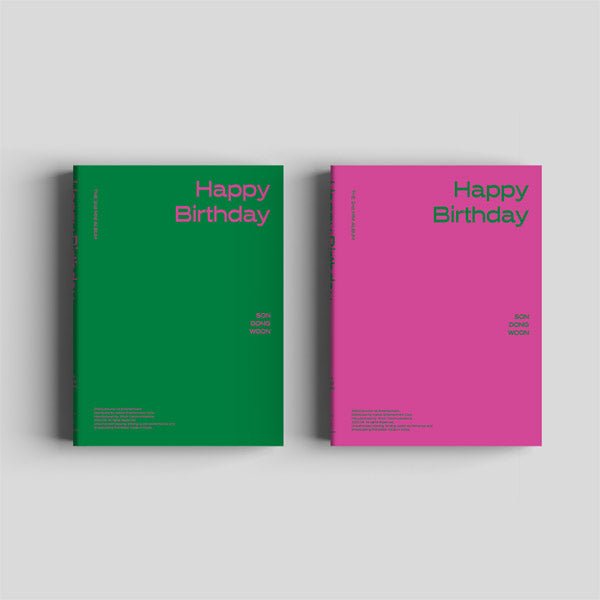 Son Dong Woon - Happy Birthday (2nd Mini-Album)