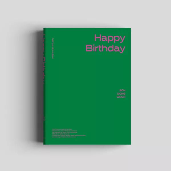 Son Dong Woon - Happy Birthday (2nd Mini-Album) Sunny Version