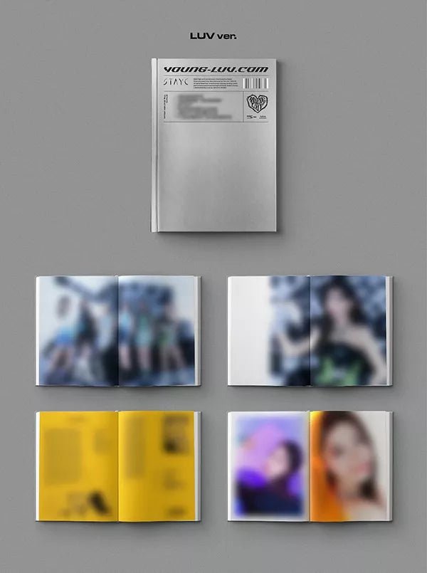 STAYC - YOUNG-LUV.COM (2nd Mini-Album)#version_luv-ver-schwarz