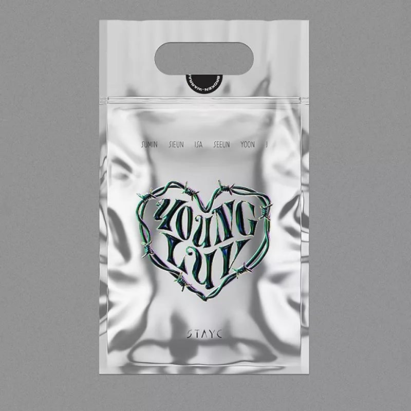 STAYC - YOUNG-LUV.COM (2nd Mini-Album)#version_luv-ver-schwarz