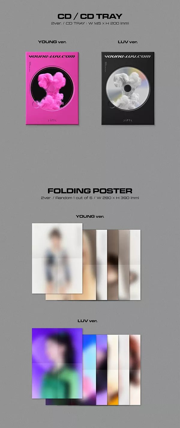 STAYC - YOUNG-LUV.COM (2nd Mini-Album)#version_young-ver-pink