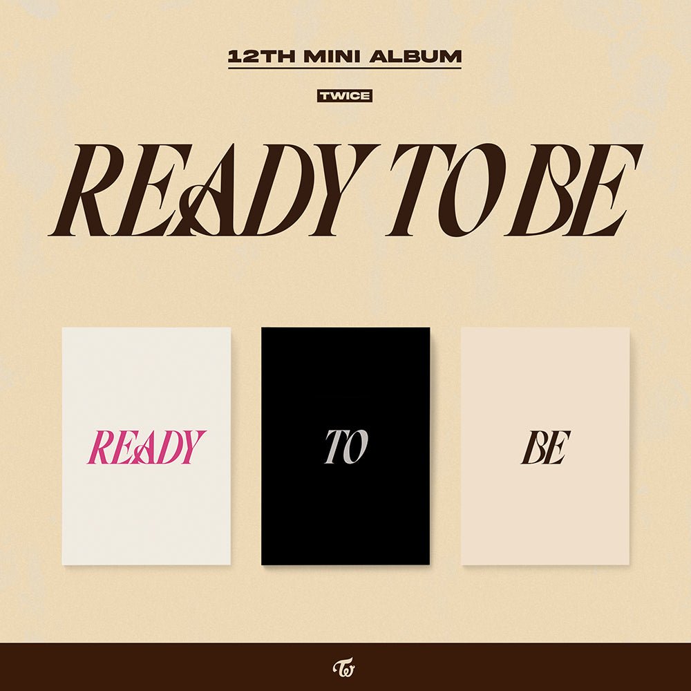 TWICE - READY TO BE (12th Mini Album) – SeoulMate