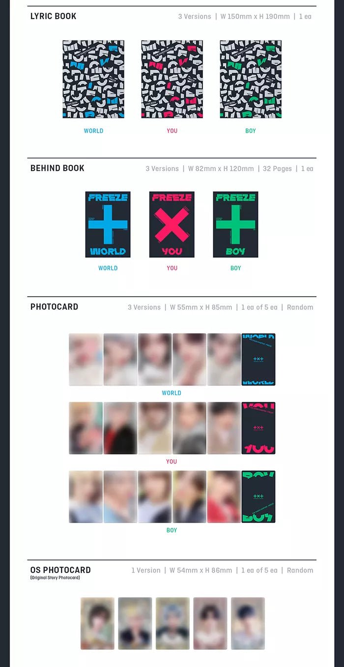 TXT (Tomorrow x Together) - The Chaos Chapter: Freeze (2nd Studio-Album) - Seoul-Mate