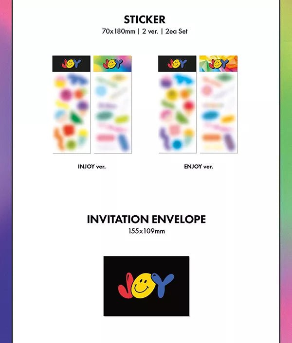 woo!ah! - JOY (1st Mini-Album) - Seoul-Mate