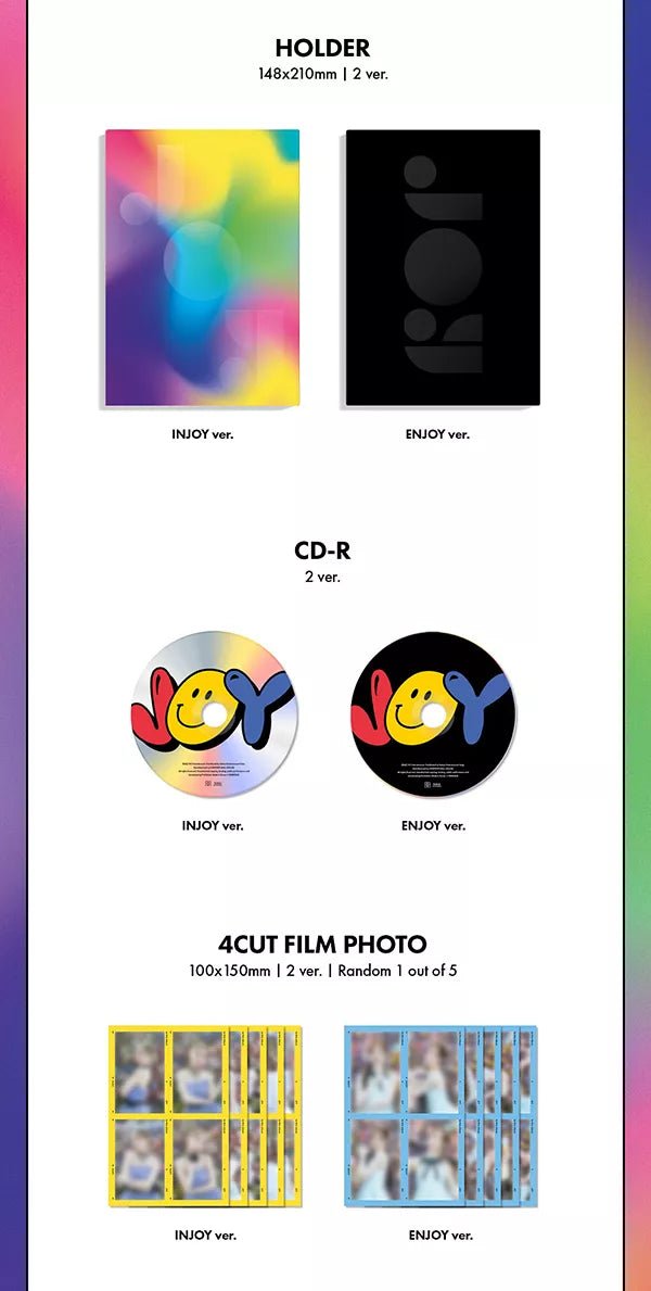 woo!ah! - JOY (1st Mini-Album) - Seoul-Mate