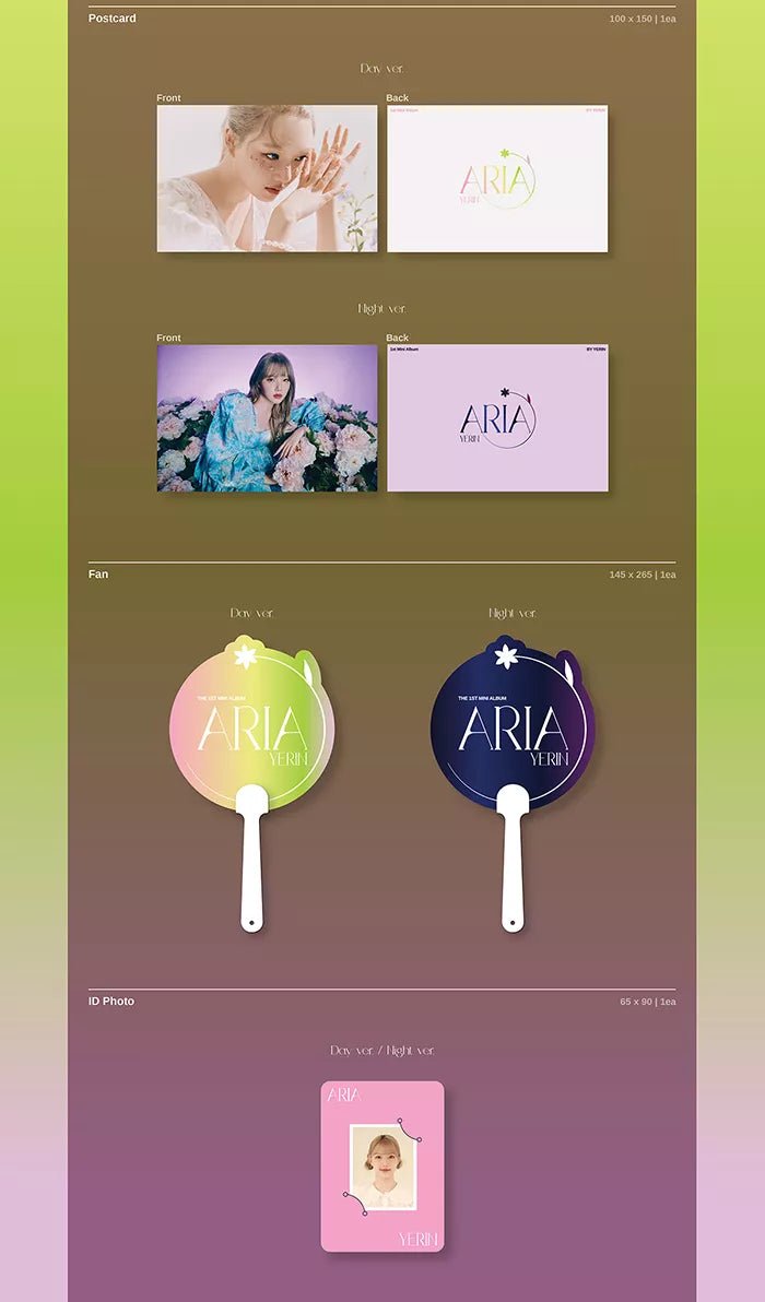 YERIN - ARIA (1st Mini-Album) - Seoul-Mate