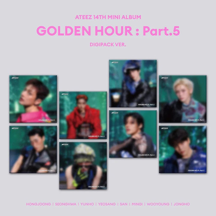 ATEEZ - Golden Hour: Part 5 (Digipack Ver.) - SeoulMate